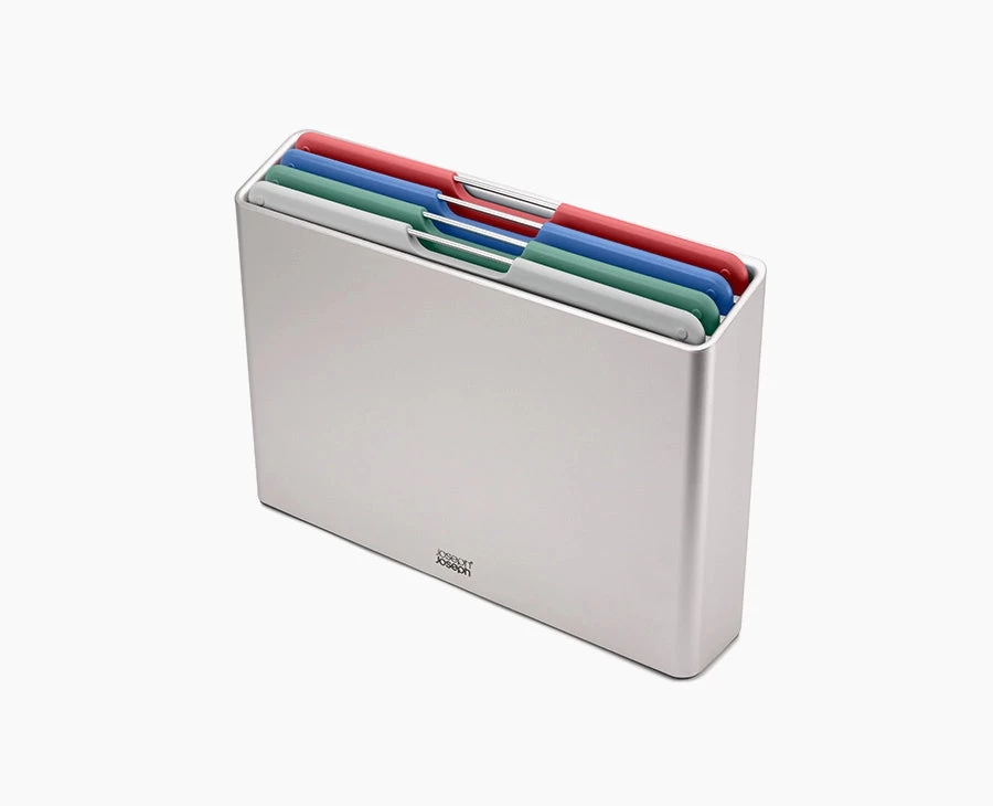 Joseph Joseph Folio™ 4-piece Coast Silver Chopping Board Set Large 1 Joseph Joseph Folio™ 4-piece Coast Silver Chopping Board Set Large