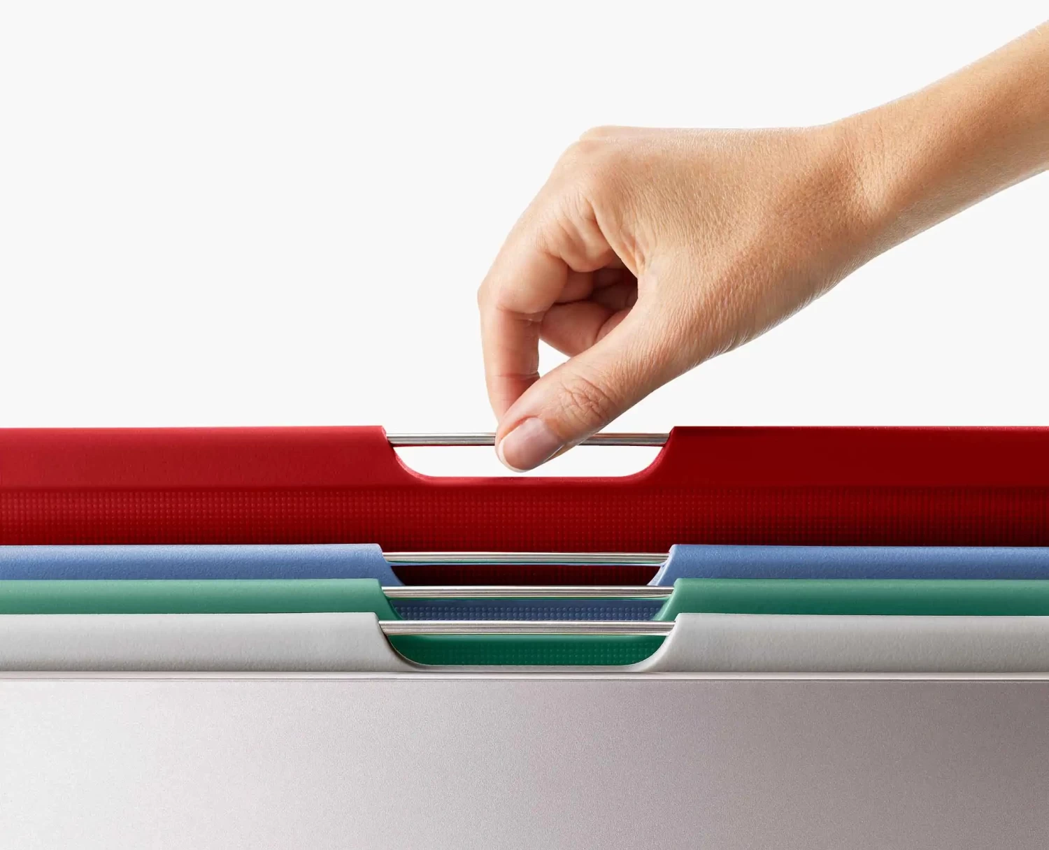 Joseph Joseph Folio™ 4-piece Coast Silver Chopping Board Set Large 4 Joseph Joseph Folio™ 4-piece Coast Silver Chopping Board Set Large - Image 4