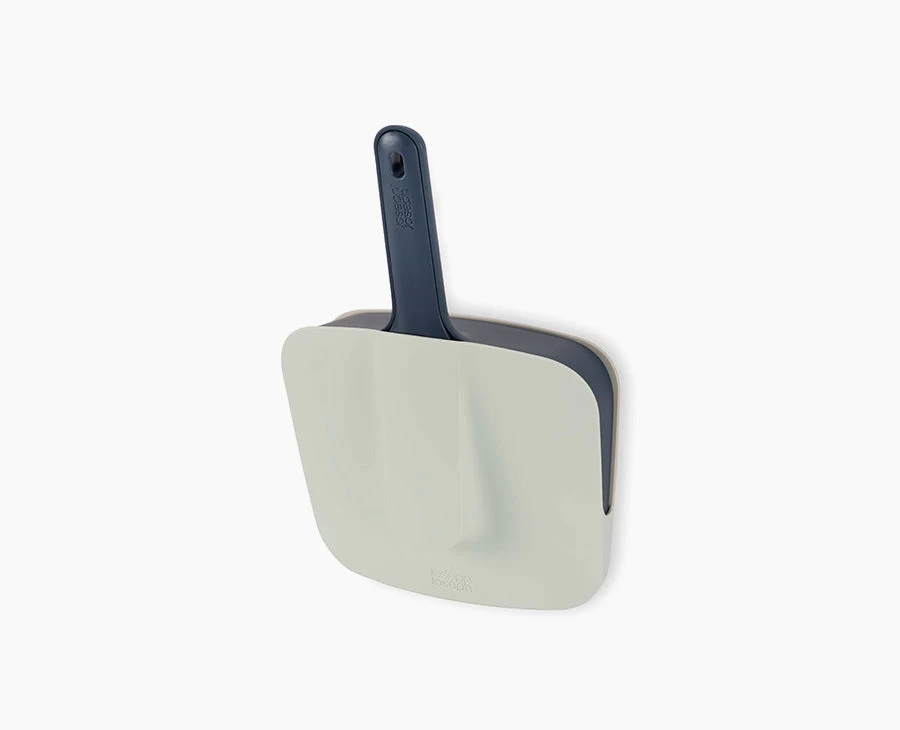 Joseph Joseph CleanStore Blue Wall-mounted Dustpan & Brush 1 Joseph Joseph CleanStore Blue Wall-mounted Dustpan & Brush