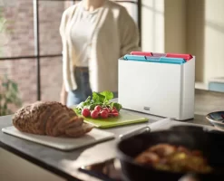 Joseph Joseph Folio™ Icon 4-piece White Chopping Board Set Regular 9 Joseph Joseph Folio™ Icon 4-piece White Chopping Board Set Regular -Kitchen Essentials Shop 60228 3