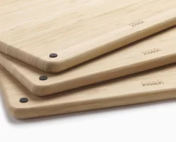 Joseph Joseph Folio™ Steel Bamboo 3-piece Chopping Board Set -Kitchen Essentials Shop 60229 7