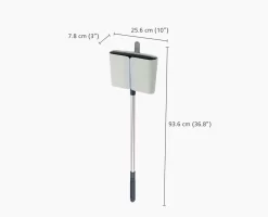 Joseph Joseph CleanStore Blue Wall-mounted Broom -Kitchen Essentials Shop 65002 DIM