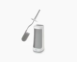 Joseph Joseph Flex™ Plus Light Grey Toilet Brush With Storage Caddy