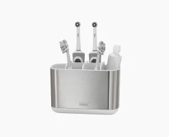 Joseph Joseph EasyStore™ Stainless-steel Large Toothbrush Holder
