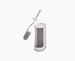 Joseph Joseph Flexâ„¢ Store Light Grey Toilet Brush With Storage Caddy
