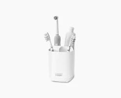 Joseph Joseph EasyStore™ White Toothbrush Holder