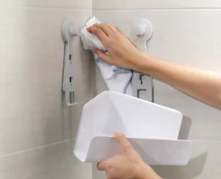 Joseph Joseph EasyStore™ 2-piece White Corner Shower Shelf Set -Kitchen Essentials Shop 70550 Media 04 041f2670 dbed 418c aeb8 28b695cc8123