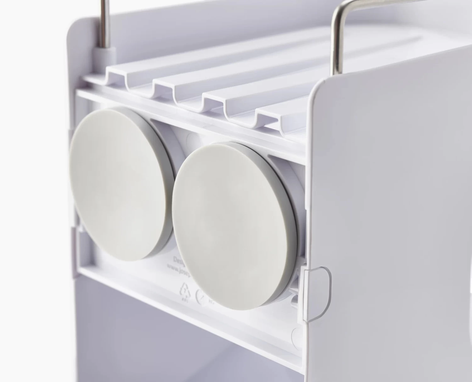 Joseph Joseph Capsule™ 2-tier White Shower Shelf 8 Joseph Joseph Capsule™ 2-tier White Shower Shelf - Image 8
