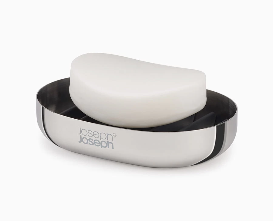 Joseph Joseph EasyStore™ Luxe Stainless-steel Soap Dish 1 Joseph Joseph EasyStore™ Luxe Stainless-steel Soap Dish
