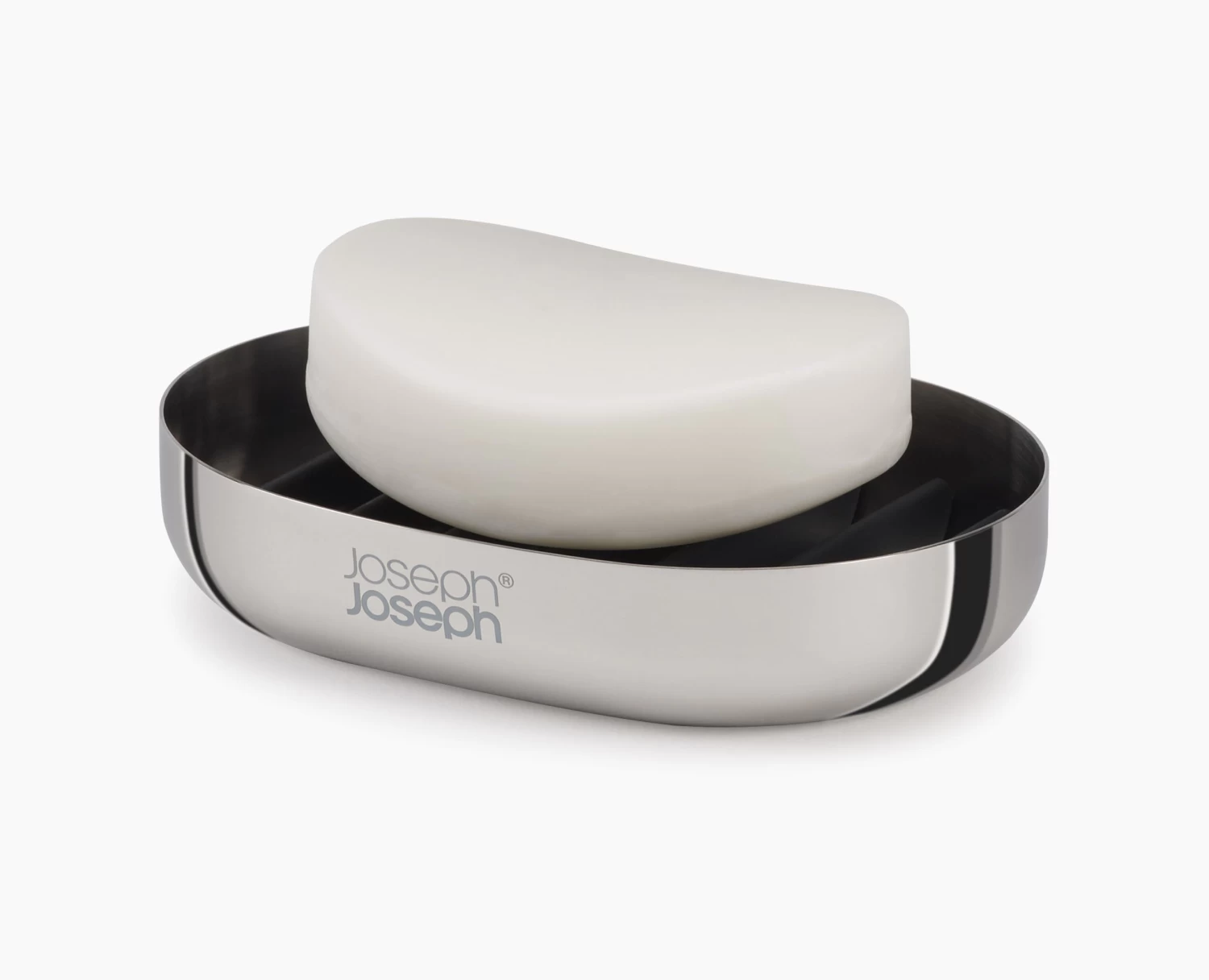 Joseph Joseph EasyStore™ Luxe Stainless-steel Soap Dish 5 Joseph Joseph EasyStore™ Luxe Stainless-steel Soap Dish - Image 5