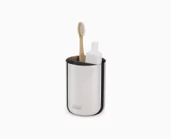 Joseph Joseph EasyStore™ Luxe Stainless-steel Toothbrush Caddy
