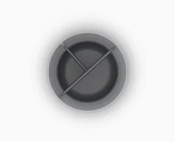 Joseph Joseph EasyStore™ Luxe Stainless-steel Toothbrush Caddy -Kitchen Essentials Shop 70580 PDP 05