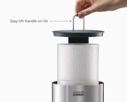 Joseph Joseph Easystore™ Luxe Stainless-steel Concealed Toilet Roll Holder 12 Joseph Joseph Easystore™ Luxe Stainless-steel Concealed Toilet Roll Holder -Kitchen Essentials Shop 70593 PDP INFO