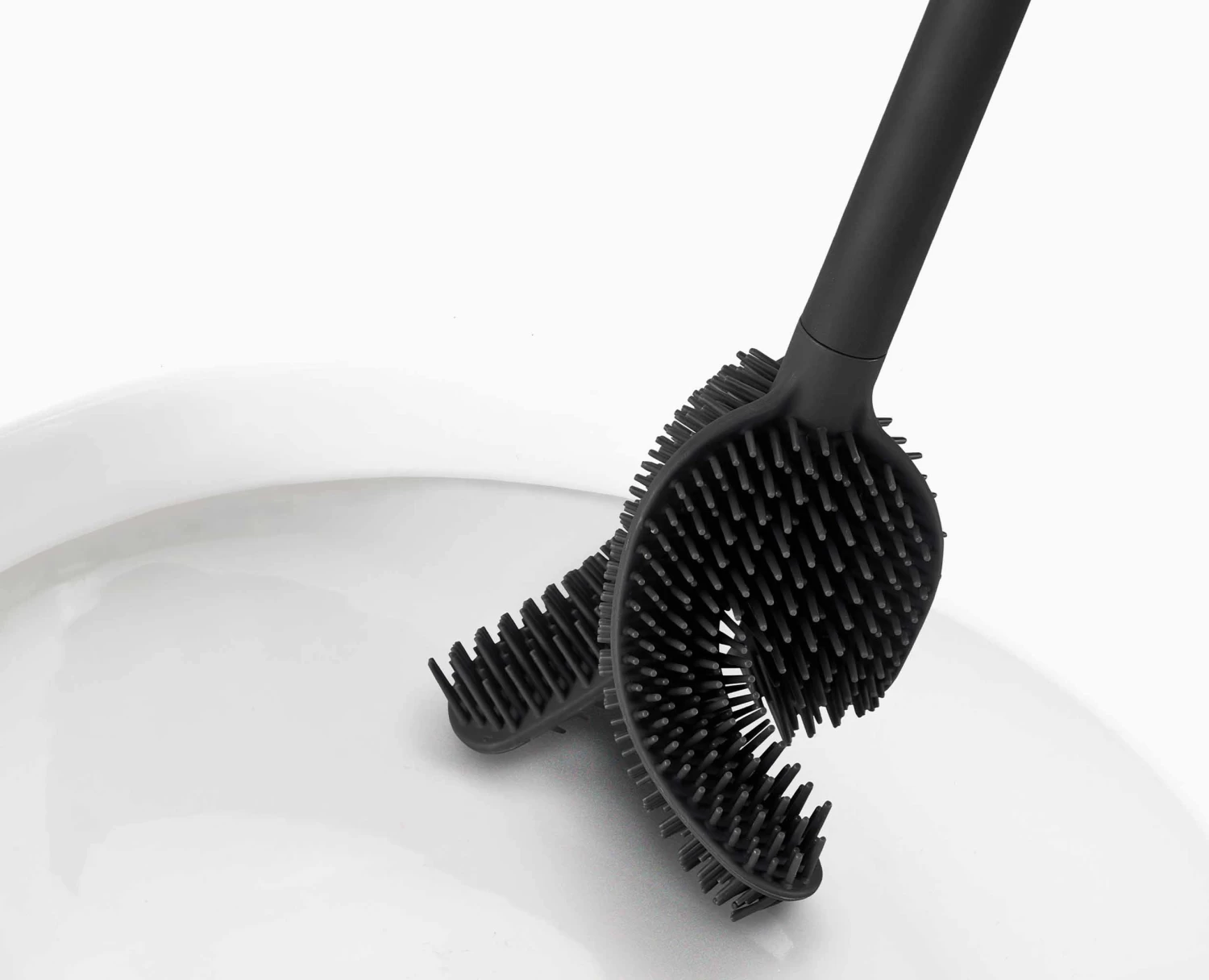 Joseph Joseph Flex™ 360 Matt Black Toilet Brush 6 Joseph Joseph Flex™ 360 Matt Black Toilet Brush - Image 6