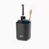 Joseph Joseph EasyStore™ Matt Black Toothbrush Holder