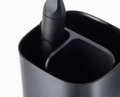 Joseph Joseph EasyStore™ Matt Black Toothbrush Holder 14 Joseph Joseph EasyStore™ Matt Black Toothbrush Holder -Kitchen Essentials Shop 70598 PDP 06