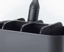 Joseph Joseph EasyStore™ Large Matt Black Toothbrush Holder 12 Joseph Joseph EasyStore™ Large Matt Black Toothbrush Holder -Kitchen Essentials Shop 70599 PDP 04
