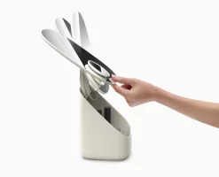 Joseph Joseph Viva Pedestal Mirror With Cosmetic Organiser -Kitchen Essentials Shop 75001 Image 5