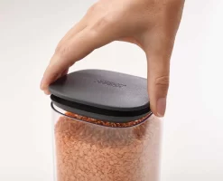 Joseph Joseph Podium™ 5-piece Grey Storage Container Set 8 Joseph Joseph Podium™ 5-piece Grey Storage Container Set -Kitchen Essentials Shop 81071 Image 4