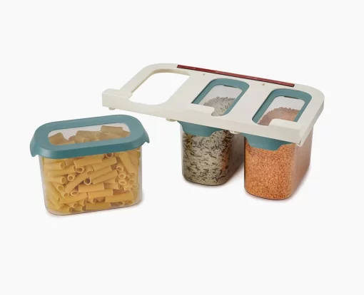 Joseph Joseph CupboardStore™ Blue Under-shelf Storage 1.3L Container Set -Kitchen Essentials Shop 81112 Image 01