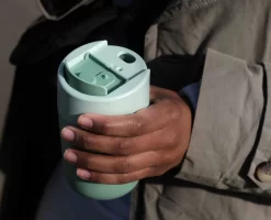 Joseph Joseph Sipp™ Green Travel Mug With Hygienic Lid 340ml 7 Joseph Joseph Sipp™ Green Travel Mug With Hygienic Lid 340ml -Kitchen Essentials Shop 81122 3