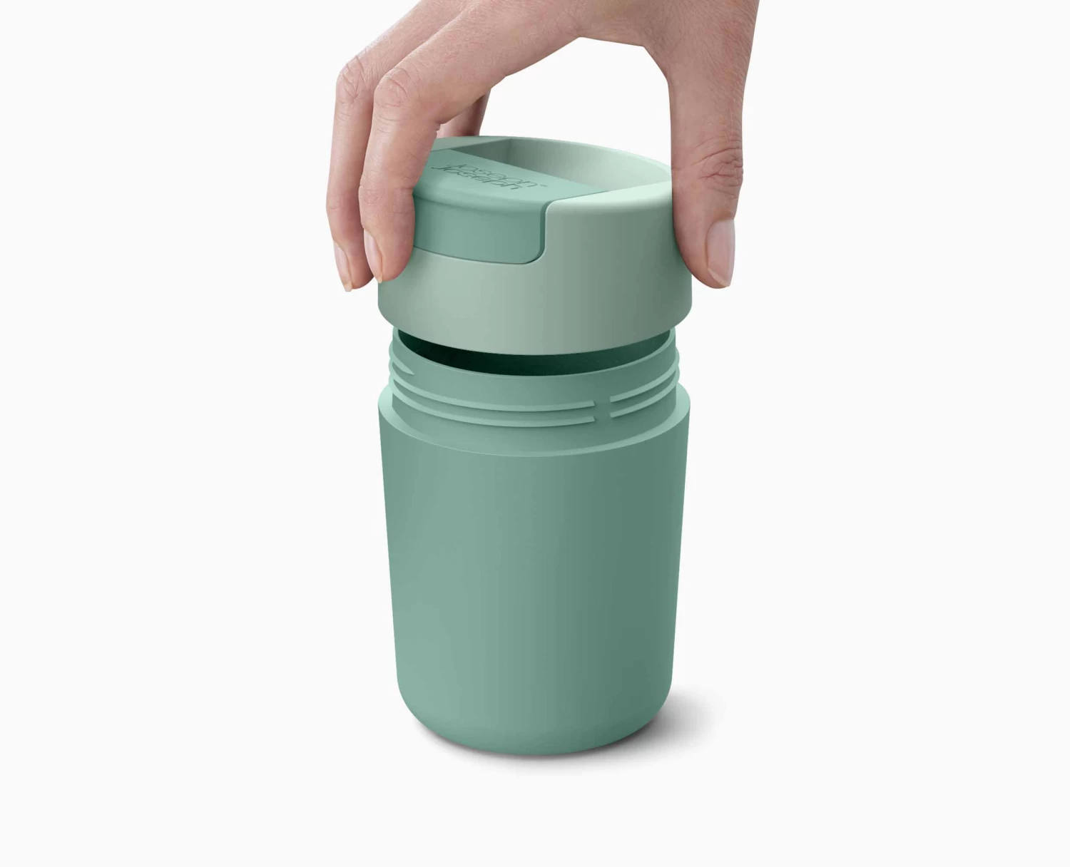Joseph Joseph Sipp™ Green Travel Mug With Hygienic Lid 340ml 5 Joseph Joseph Sipp™ Green Travel Mug With Hygienic Lid 340ml - Image 5