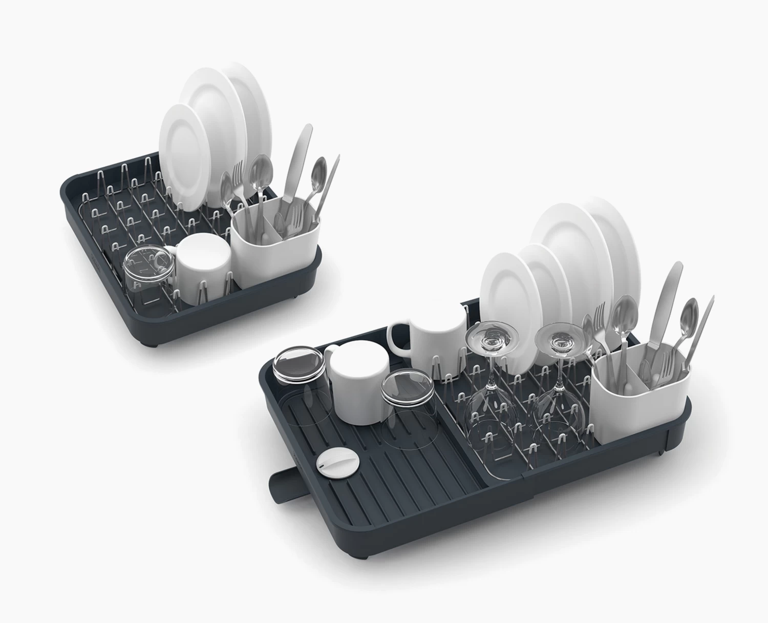 Joseph Joseph Extend™ Grey Expandable Dish Drainer 7 Joseph Joseph Extend™ Grey Expandable Dish Drainer - Image 7