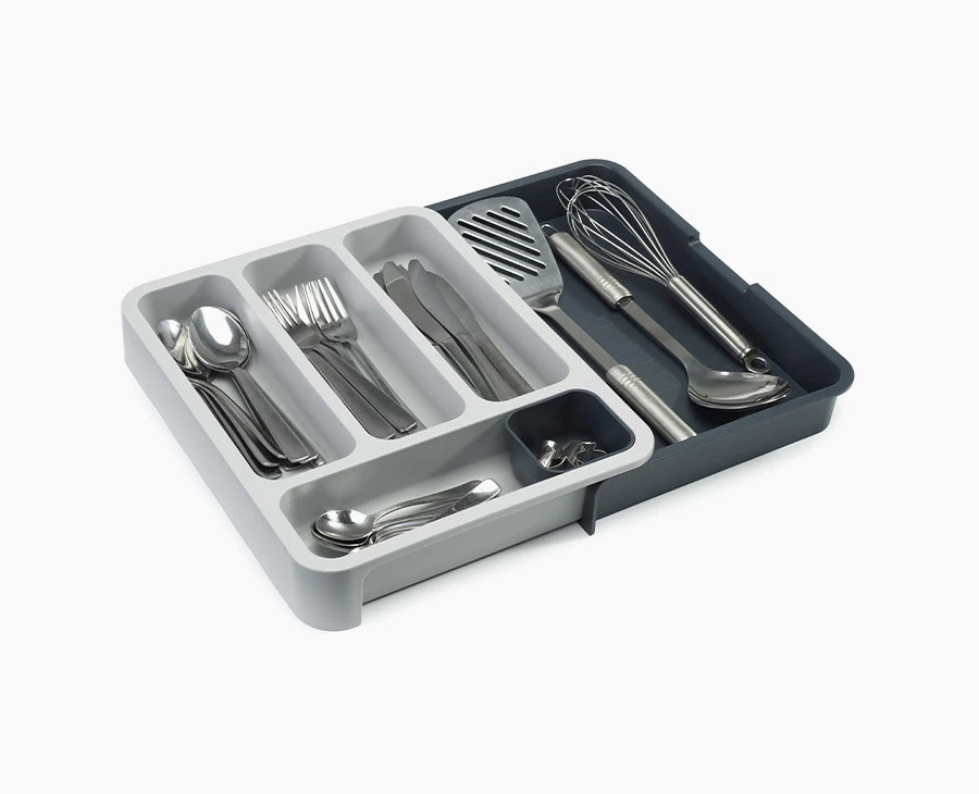 Joseph Joseph DrawerStore™ Grey Expandable Cutlery Tray 1 Joseph Joseph DrawerStore™ Grey Expandable Cutlery Tray