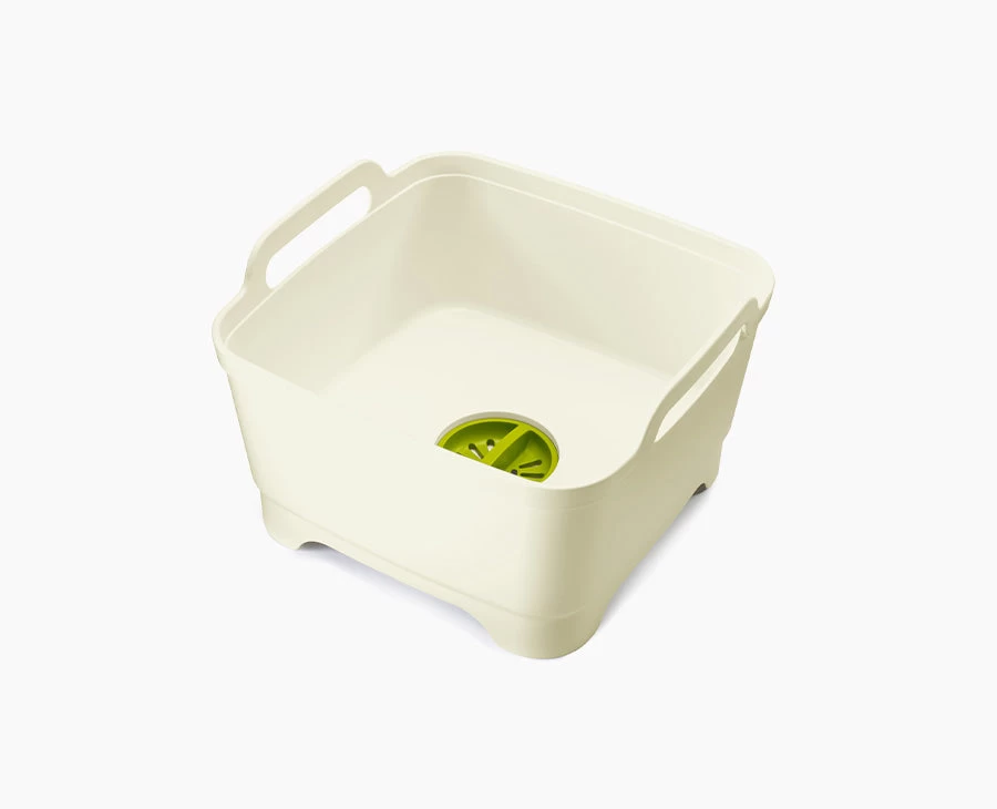 Wash&Drain™ White Green Washing-up Bowl 1 Wash&Drain™ White Green Washing-up Bowl
