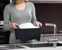Joseph Joseph Wash&Drain™ Grey Washing-up Bowl -Kitchen Essentials Shop 85056 4