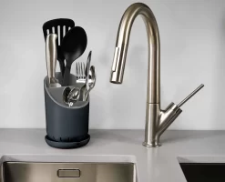 Joseph Joseph Dock™ Grey Cutlery Drainer -Kitchen Essentials Shop 85075 03