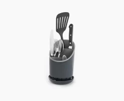 Joseph Joseph Dock™ Grey Cutlery Drainer