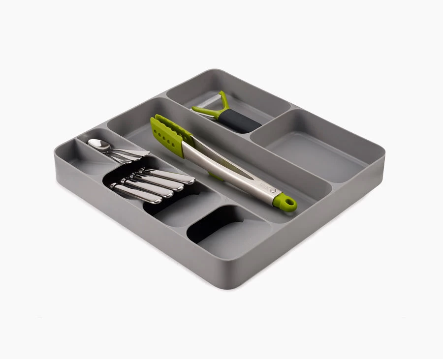 Joseph Joseph DrawerStore™ Grey Cutlery, Utensil & Gadget Organiser 1 Joseph Joseph DrawerStore™ Grey Cutlery, Utensil & Gadget Organiser