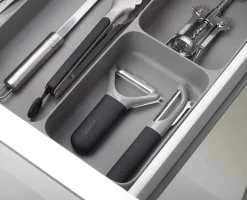 Joseph Joseph DrawerStore™ Grey Cutlery, Utensil & Gadget Organiser 8 Joseph Joseph DrawerStore™ Grey Cutlery, Utensil & Gadget Organiser -Kitchen Essentials Shop 85127 Image 04