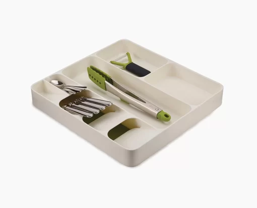 Joseph Joseph DrawerStore™ White Cutlery, Utensil & Gadget Organiser -Kitchen Essentials Shop 85128 Image 01