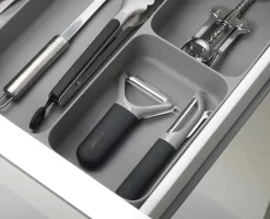 Joseph Joseph DrawerStore™ White Cutlery, Utensil & Gadget Organiser -Kitchen Essentials Shop 85128 Image 05