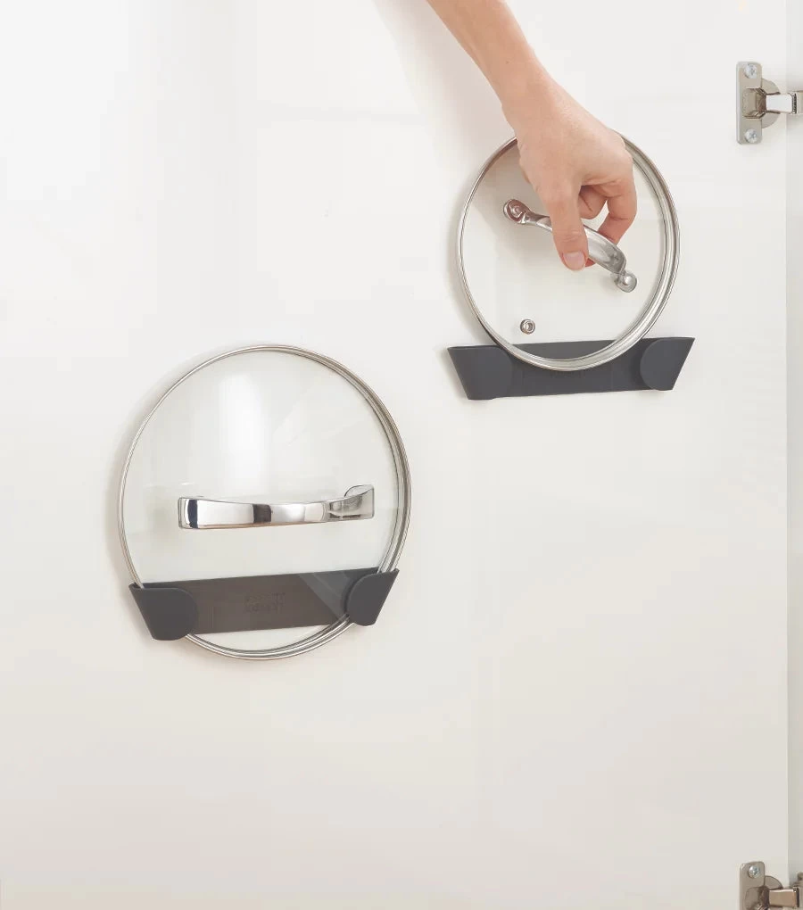 Joseph Joseph CupboardStore™ Set Of 4 Grey Pan Lid Holders 2 Joseph Joseph CupboardStore™ Set Of 4 Grey Pan Lid Holders - Image 2