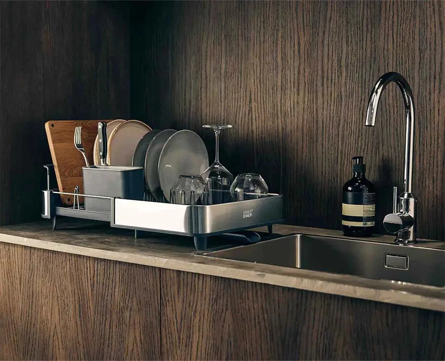 Joseph Joseph Extend™ Stainless-steel Expandable Dish Drainer 2 Joseph Joseph Extend™ Stainless-steel Expandable Dish Drainer - Image 2