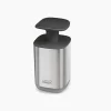 Joseph Joseph Presto™ Steel Grey Hygienic Soap Dispenser