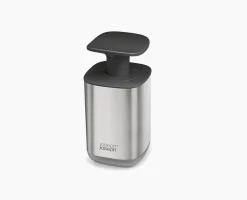 Joseph Joseph Presto™ Steel Grey Hygienic Soap Dispenser