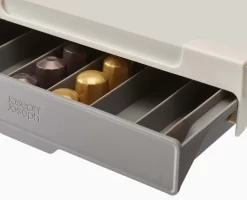 Joseph Joseph CupboardStore™ Grey Under-shelf Coffee Pod Drawer -Kitchen Essentials Shop 851667 PDP 04