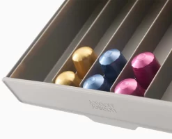 Joseph Joseph CupboardStore™ Grey Under-shelf Coffee Pod Drawer -Kitchen Essentials Shop 851667 PDP 05