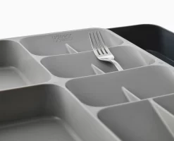 Joseph Joseph DrawerStore™ Grey Expanding Cutlery, Utensil & Gadgets Organiser -Kitchen Essentials Shop 85166 Media 04