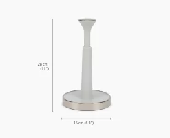 Joseph Joseph Push&Tear™ Stone Kitchen Roll Holder -Kitchen Essentials Shop 851688 PDP DIMS