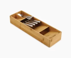 Joseph Joseph DrawerStore™ Bamboo Compact Cutlery Organiser