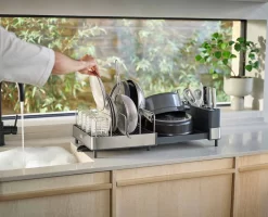 Joseph Joseph Extend™ Max Stainless-steel Expandable Dish Drainer -Kitchen Essentials Shop 851690 PDP 03