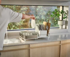 Joseph Joseph Extend™ Steel Expandable Stone Dish Drainer -Kitchen Essentials Shop 851692 PDP 03