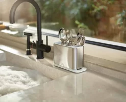 Joseph Joseph Surface™ Stainless-steel Cutlery Drainer -Kitchen Essentials Shop 851694 PDP 03