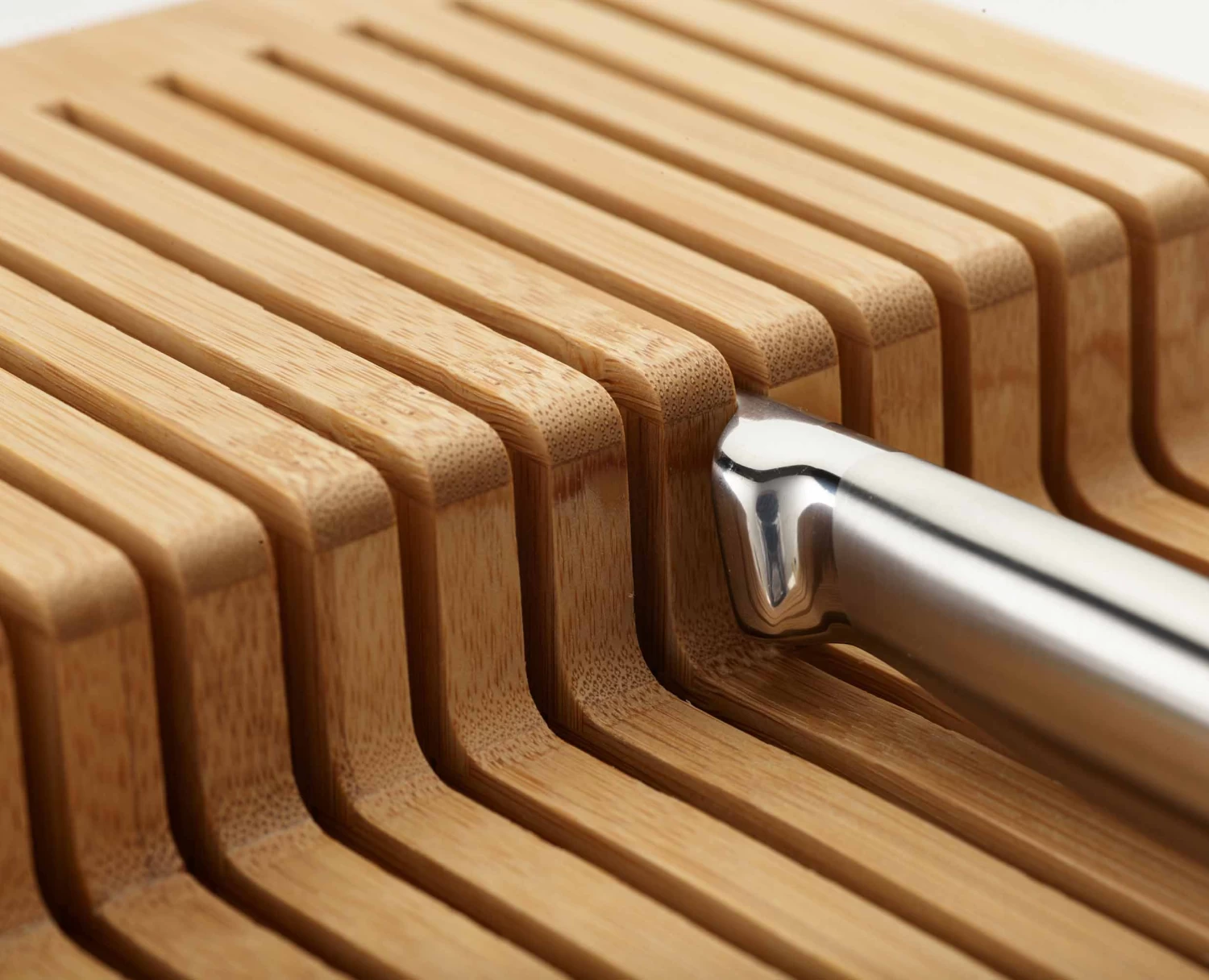 Joseph Joseph DrawerStore™ Bamboo Large 2-tier Knife Organiser 7 Joseph Joseph DrawerStore™ Bamboo Large 2-tier Knife Organiser - Image 7