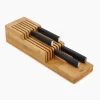 Joseph Joseph DrawerStore™ Bamboo Compact Knife Organiser